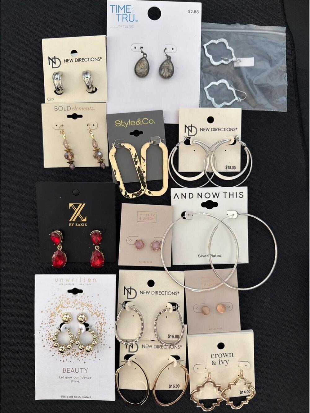 Reseller Wholesale NWT Earring Lot